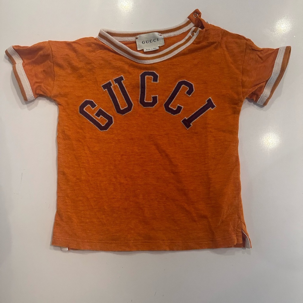 Vintage Gucci Orange Kids T-shirt